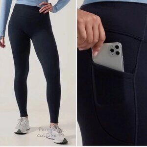 NWT Athleta Altitude Stash Tight in Polartec Power Stretch